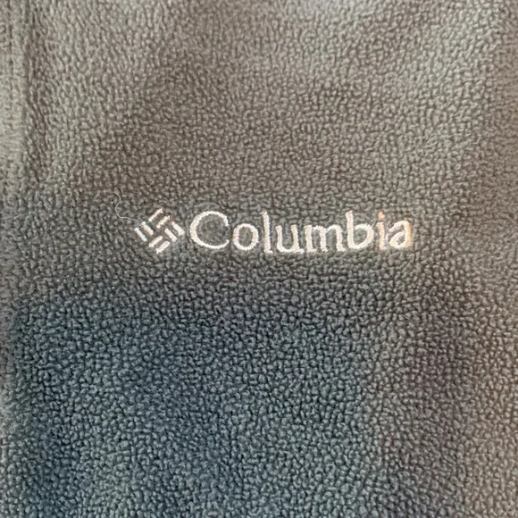 Men’s large Columbia gray and Black Fleece quarter zip - Picture 2 of 5